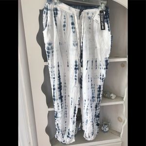 Tie dye pants